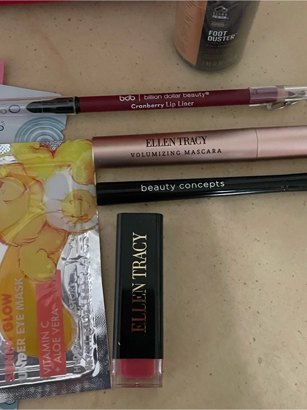 Beauty Bundle With XOXO Red Cosmetic Pouch